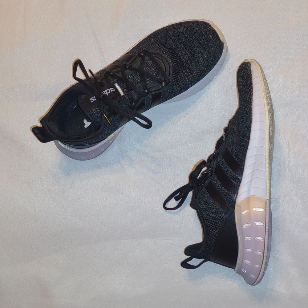 Adidas Kaptir Super Sneaker Womens Black Running Shoes